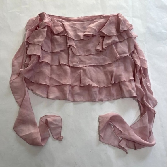 Pink Ruffle Skirt - Picture 2 of 2